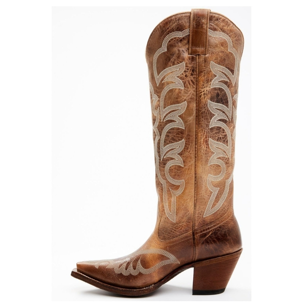 Shyanne High Desert Tall Western Boot Snip Toe Size 10M - Picture 3 of 13